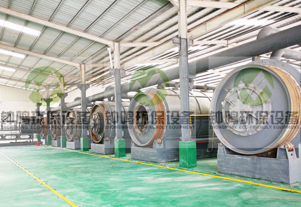 廢輪胎裂解設備